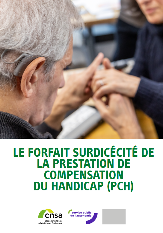 couverture du dépliant explicatif de la PCH surdicécité